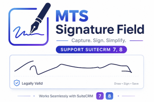 MTS Signature Field | Electronic Signatures for SuiteCRM