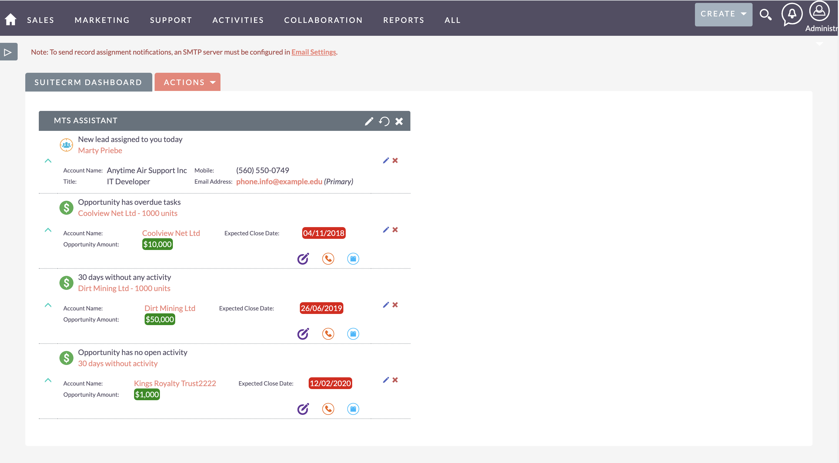 MTS Assistant screenshot #1