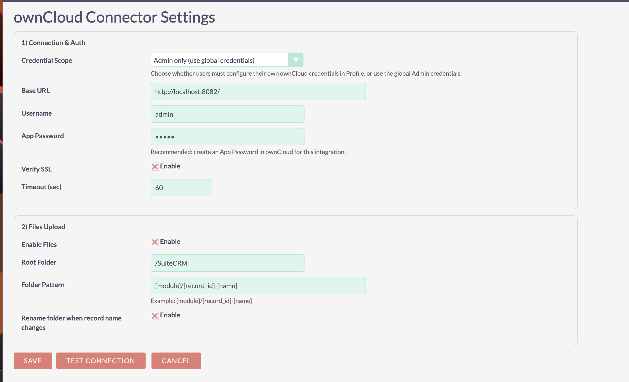 MTS ownCloud & Nextcloud Integration screenshot #2