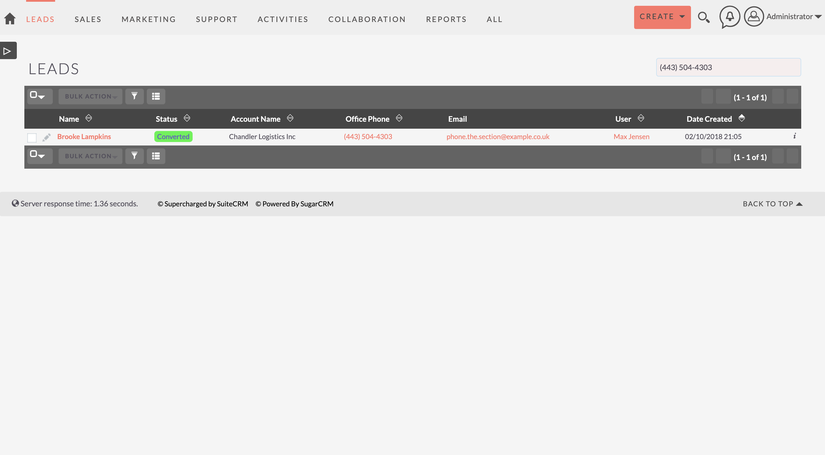 MTS Quick Search screenshot #2