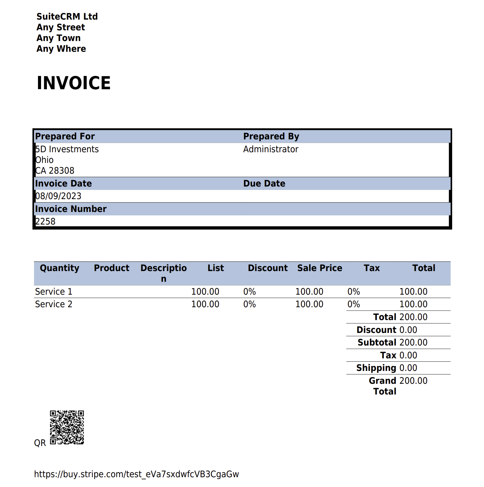 MTS Stripe Integration screenshot #2